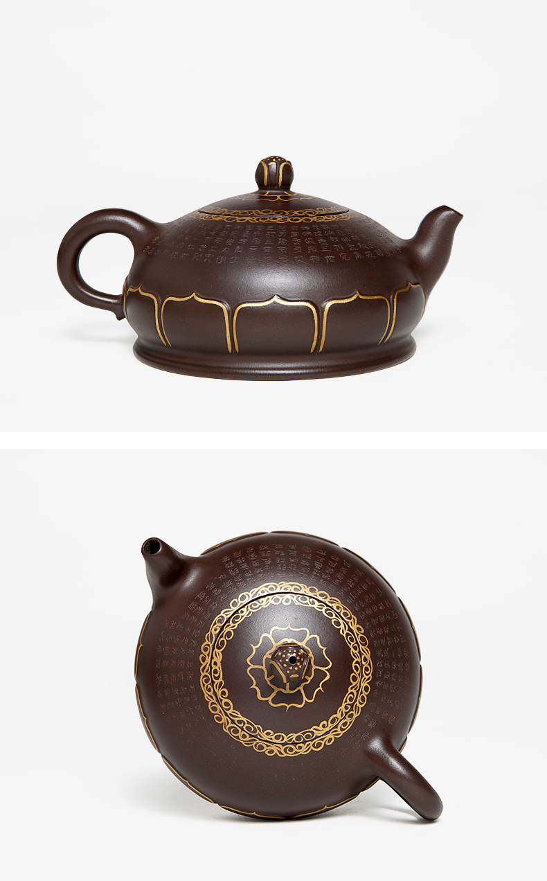 佛系紫砂壺，禪意靜心紫砂壺