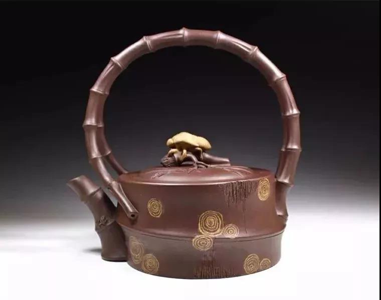 10種最美花器提梁壺，精美別致雕花紫砂壺!