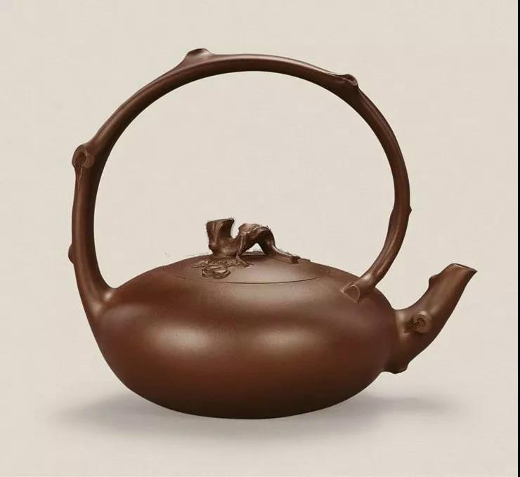 10種最美花器提梁壺，精美別致雕花紫砂壺!