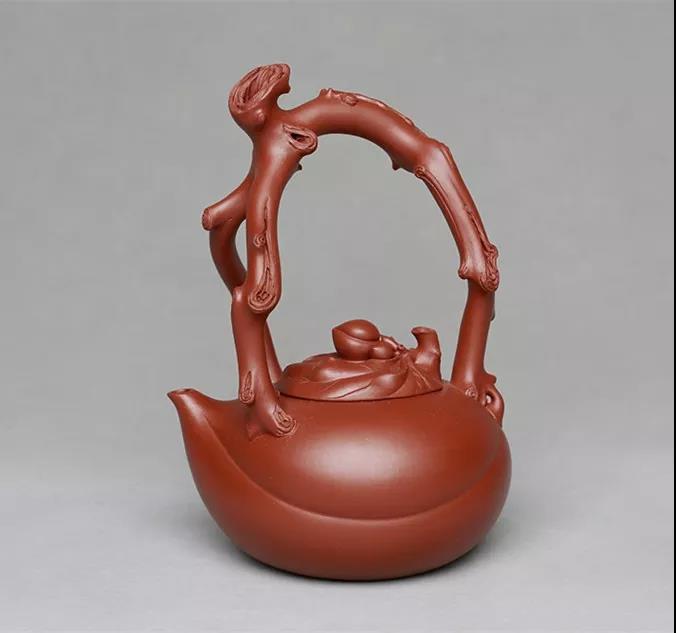 10種最美花器提梁壺，精美別致雕花紫砂壺!